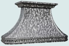 Stainless Range Hood With Rounded Band Moldings 1 small