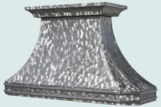 Stainless Range Hood With Rounded Band Moldings 2 small