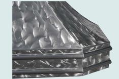 Stainless Range Hood With Rounded Band Moldings 4 small