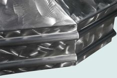 Stainless Range Hood With Rounded Band Moldings 5 small