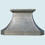 Pewter Range Hood With Mont St. Michel Band 1 small