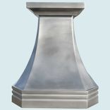 Pewter Range Hood With Mont St. Michel Band 3 small