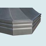 Pewter Range Hood With Mont St. Michel Band 4 small