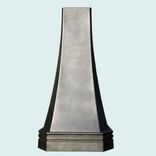 Pewter Range Hood With Tall Body 3 small