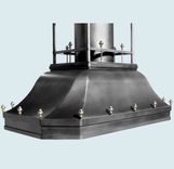 Steel Range Hood With New Orleans Stack 2 small
