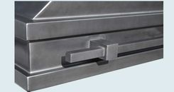 Steel Range Hood With Stack & Square Pot Rails 6 small