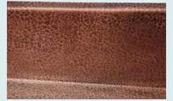 Copper Sink With Sloped Interior & Random Hammering 3 small