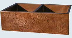 Copper Sink With Hammered Apron 1 small