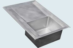 Zinc Sink With Smooth Drainboard 3 small
