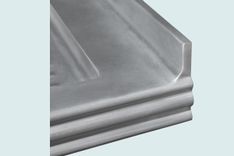 Zinc Sink With Backsplash & Ribbed Drainboard 5 small