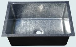 Zinc Sink With Hammering & Semigloss Finish 1 small