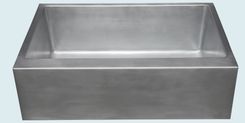 Zinc Sink With Square-Ended Apron 2 small