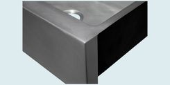 Zinc Sink With Square-Ended Apron 6 small
