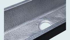 Zinc Sink With Hammering & Long Body 5 small