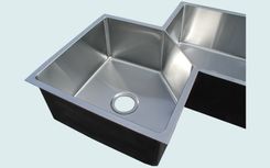 Stainless Sink With 5-Sided Bowls 3 small