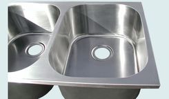 Stainless Sink With Wide Corners 5 small