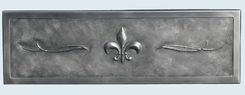 Stainless Sink With Repousse Fleur-De-Lis 3 small