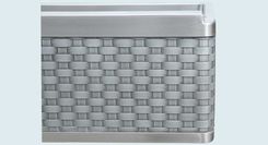 Stainless Sink With Woven Zinc Apron 4 small