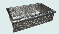 Stainless Sink With Butterfly Finish 1 small