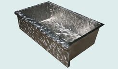 Stainless Sink With Butterfly Finish 4 small