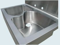 Stainless Sink With "S" Divider & Apron 3 small