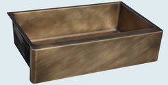 Bronze Sink With Apron 3 small