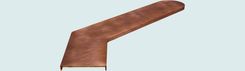 Copper Countertop With Round End 4 small