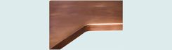 Copper Countertop With Round End 6 small