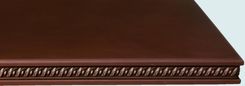 Copper Countertop With Embossed Braid Edge 3 small