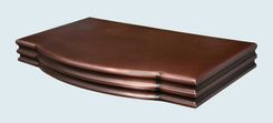 Copper Countertop With Curved Front & French Edge 3 small