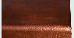 Copper Countertop With Raised Sink & Trash Chute 5 small