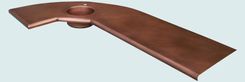 Copper Countertop With Round Sink & Claire Edge 2 small