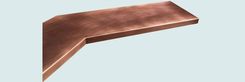 Copper Countertop With Gullwing Shape 3 small