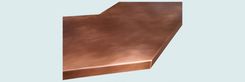 Copper Countertop With Gullwing Shape 4 small