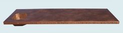 Copper Countertop With Octagonal Sink & Clavos 2 small