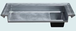 Zinc Countertop With Raised Bar Area 1 small