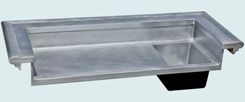 Zinc Countertop With Raised Bar Area 2 small
