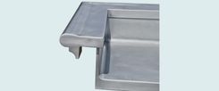 Zinc Countertop With Raised Bar Area 5 small
