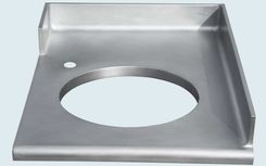 Zinc Countertop With Circular Cutout 2 small