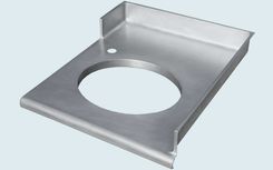 Zinc Countertop With Circular Cutout 3 small