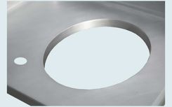 Zinc Countertop With Circular Cutout 5 small