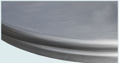 Zinc Countertop With Circular Shape & French Edge 3 small