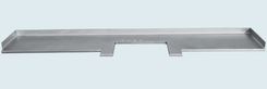 Zinc Countertop With Backsplash & Sink Opening 1 small