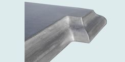 Zinc Countertop With Extended Front & Ogee Edge 6 small