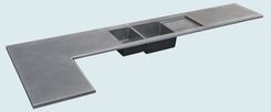Stainless Countertop With Integral Sink 1 small