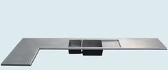 Stainless Countertop With Integral Sink 2 small