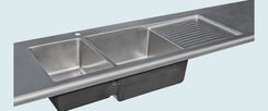 Stainless Countertop With Integral Sink 5 small