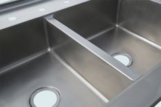Stainless Countertop With Short Backsplash 4 small