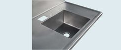 Stainless Countertop With Multiple Cutouts 4 small