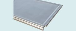 Pewter Countertop With Raised French Edge 5 small